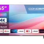 Condere Plus 65'' 4K UHD LED Smart TV Black