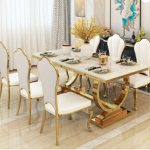 Beverly Luxury Marble Dining Table