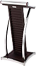 Podium Stand – Black Woodgrain