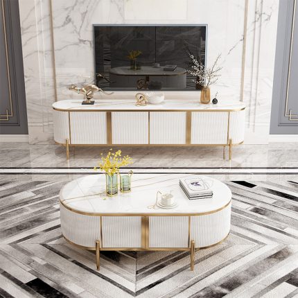 Arabelle TV Stand & Coffee Table Set