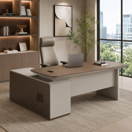 Liora Executive L-Shaped Office Desk