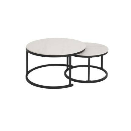 Coral Nesting Coffee Table