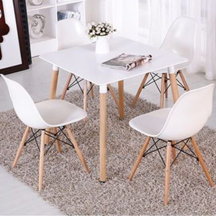 Nova Dining Set White