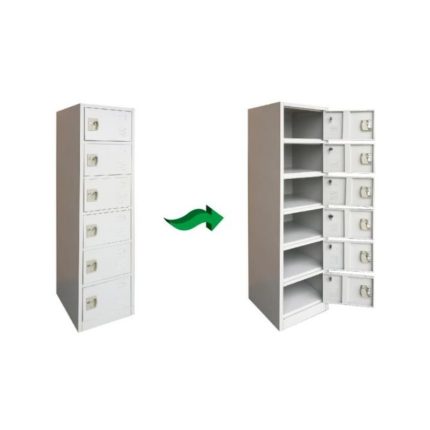 Maxton 6-Tier Steel Locker