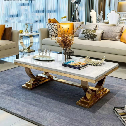 Aurora Grand Marble Coffee Table